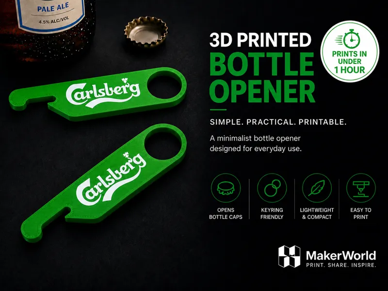 Carlsberg Design Bottle Opener 