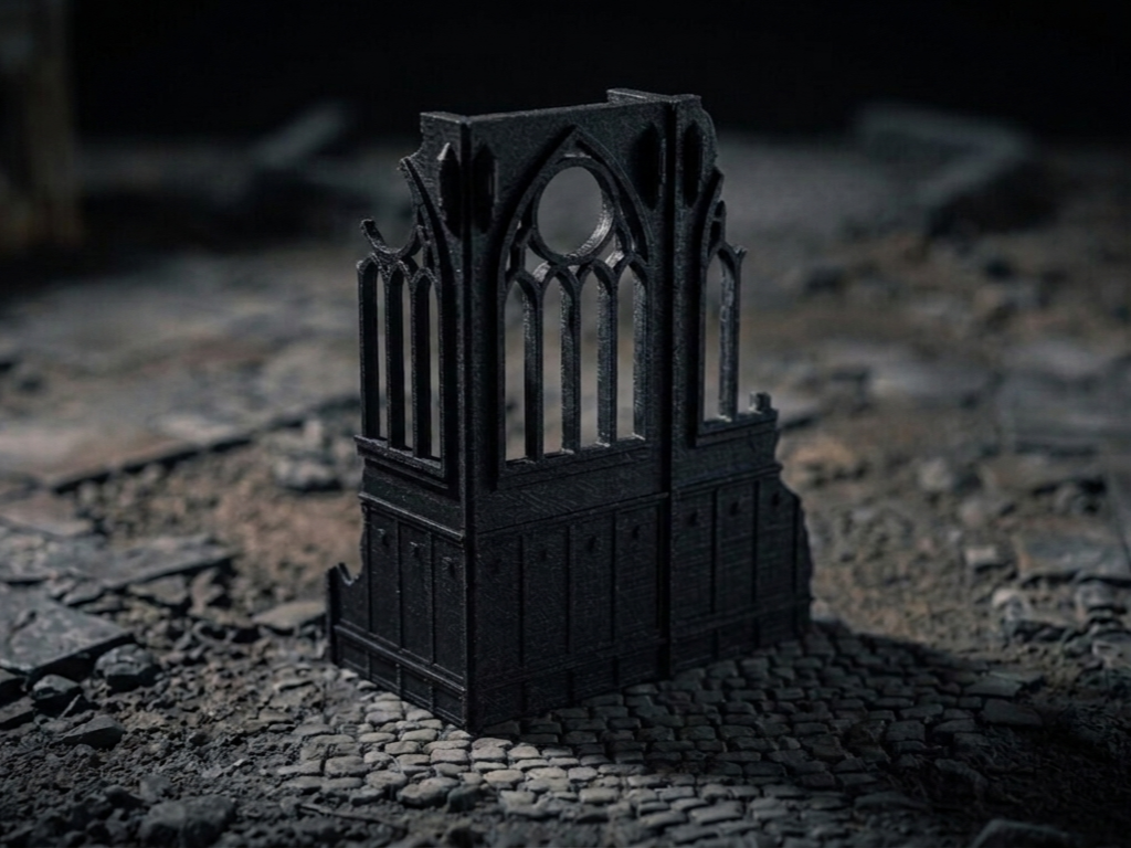 Gothic Ruins Scenic – Terreno Grimdark / Fantasy