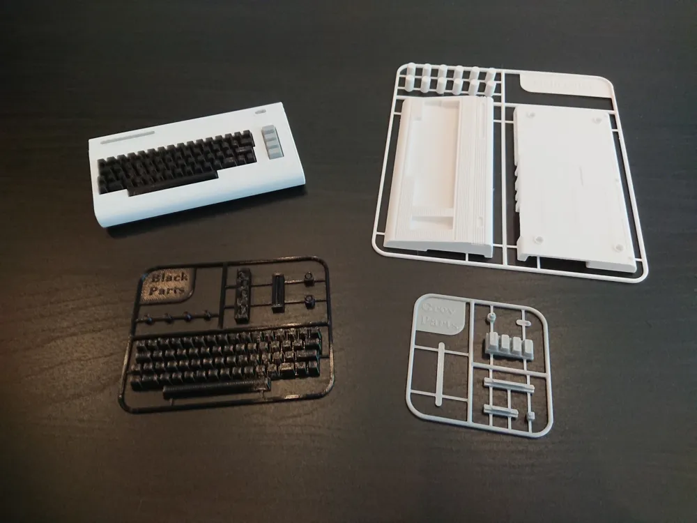 Commodore 64 C64 - Kit Card by mkl3D - MakerWorld