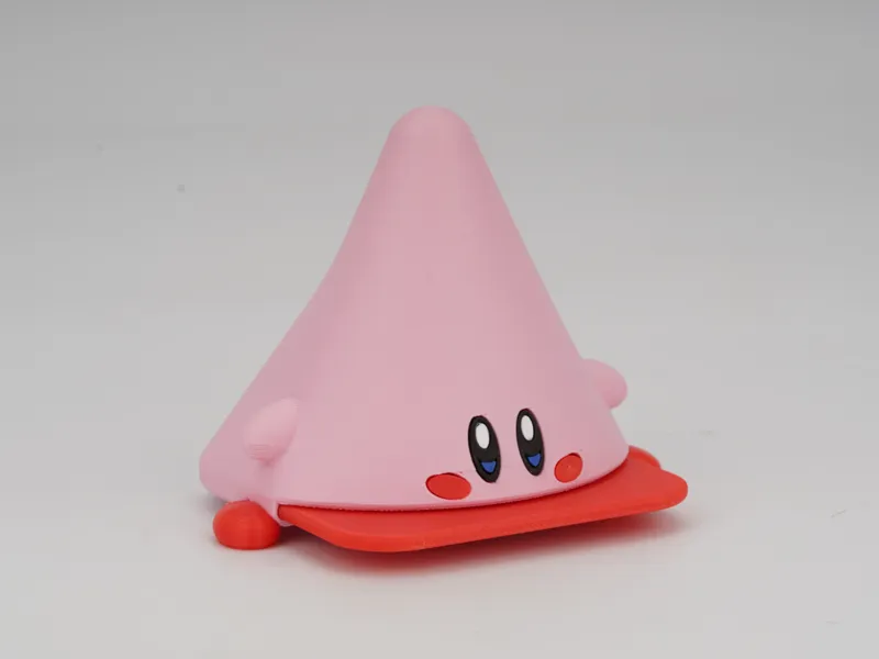 星之卡比三角锥筒形态kirby Traffic Cone Form NO AMS 装饰摆件 任天堂