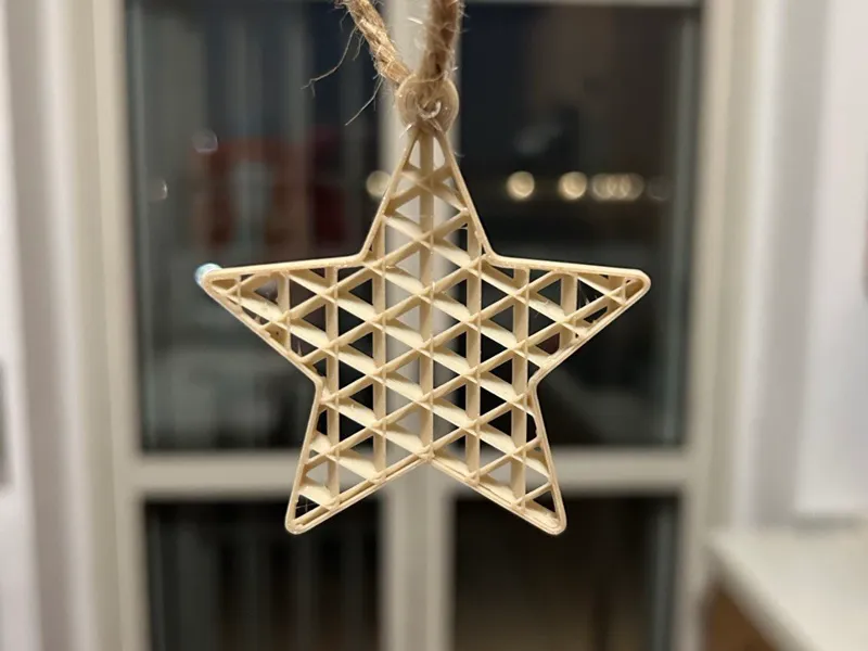 Star - Christmas tree decoration