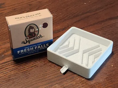 Dr. Squatch Square Soap Dish
