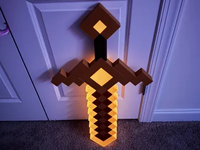 Lifesize Minecraft Sword