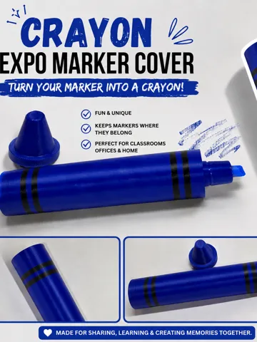 Tapa o cubierta: Crayon-Style EXPO Dry Erase Marker Cover — vista de referencia 2