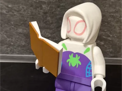 Brick Man Book for my figures without AMS