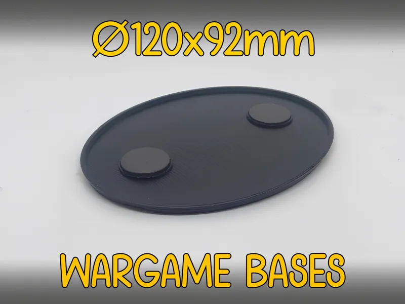 Wargaming Bases Magnet | 120x92mm miniature