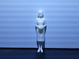 Miniature Nurse for your diorama