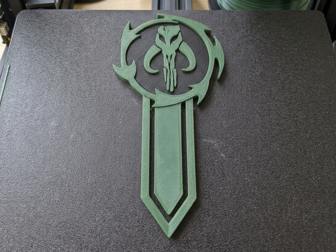 Star Wars Mandalorian bookmark - segnalibro
