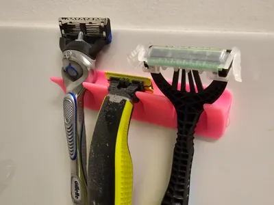 Simple Razor Holder x3 (up to three razors)