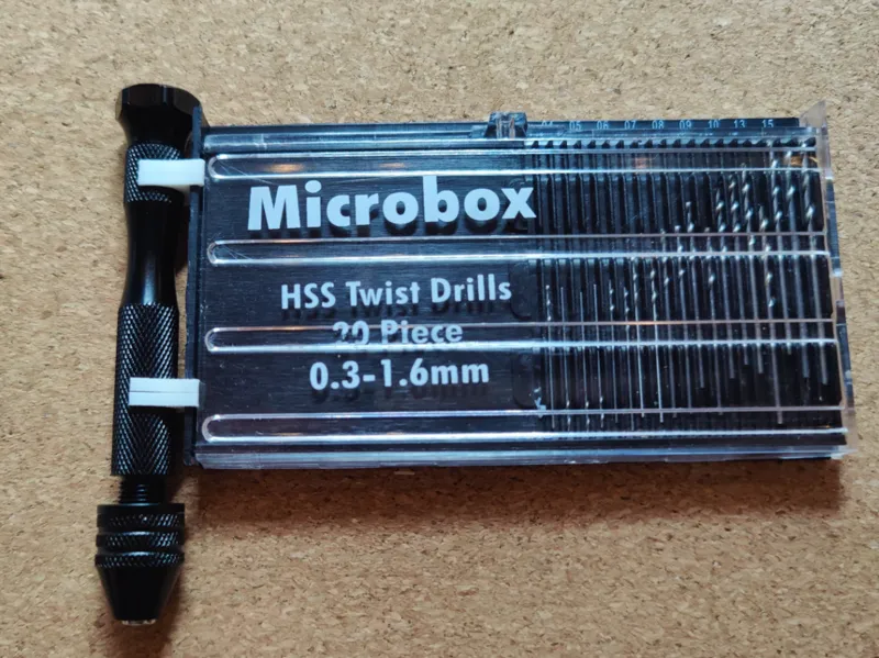 Microbox drill clip