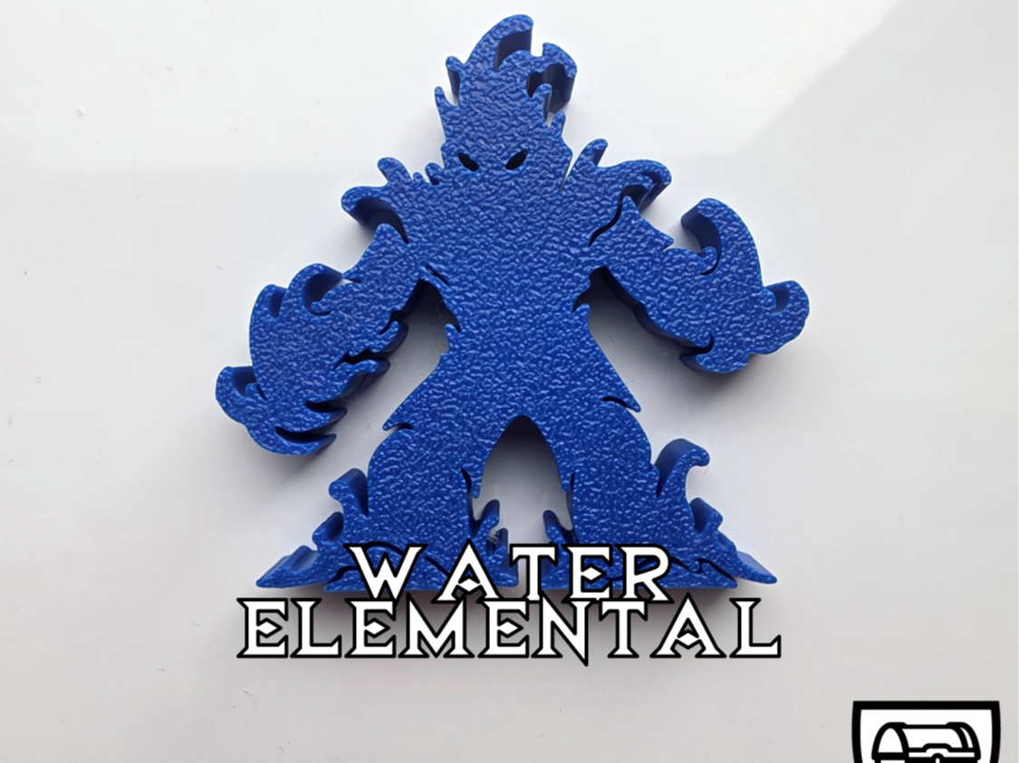 Water Elemental - Meeple Mini