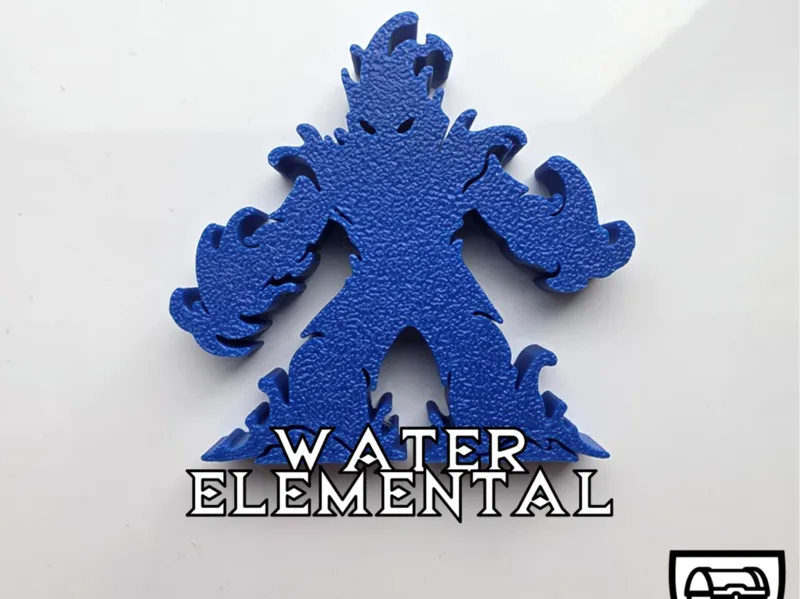Water Elemental - Meeple Mini
