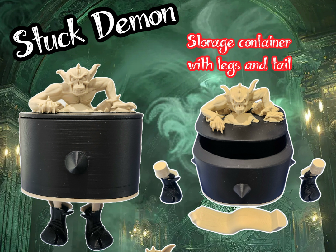 Stuck demon container
