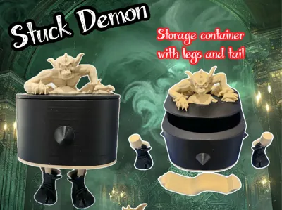 Stuck demon container