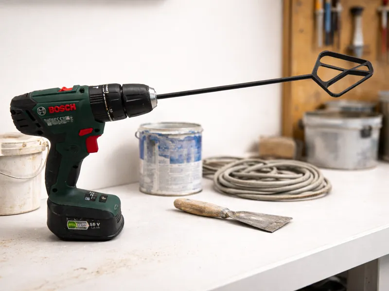 Flat Beater Drill Paint Mixer – Heavy Duty Mixing
