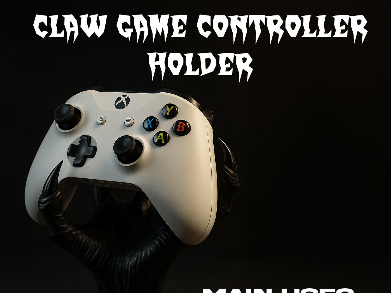Claw Game Controller Holder – PS5 / Xbox Stand
