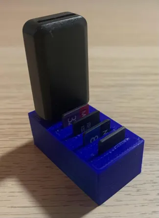 Micro sd and usb holder