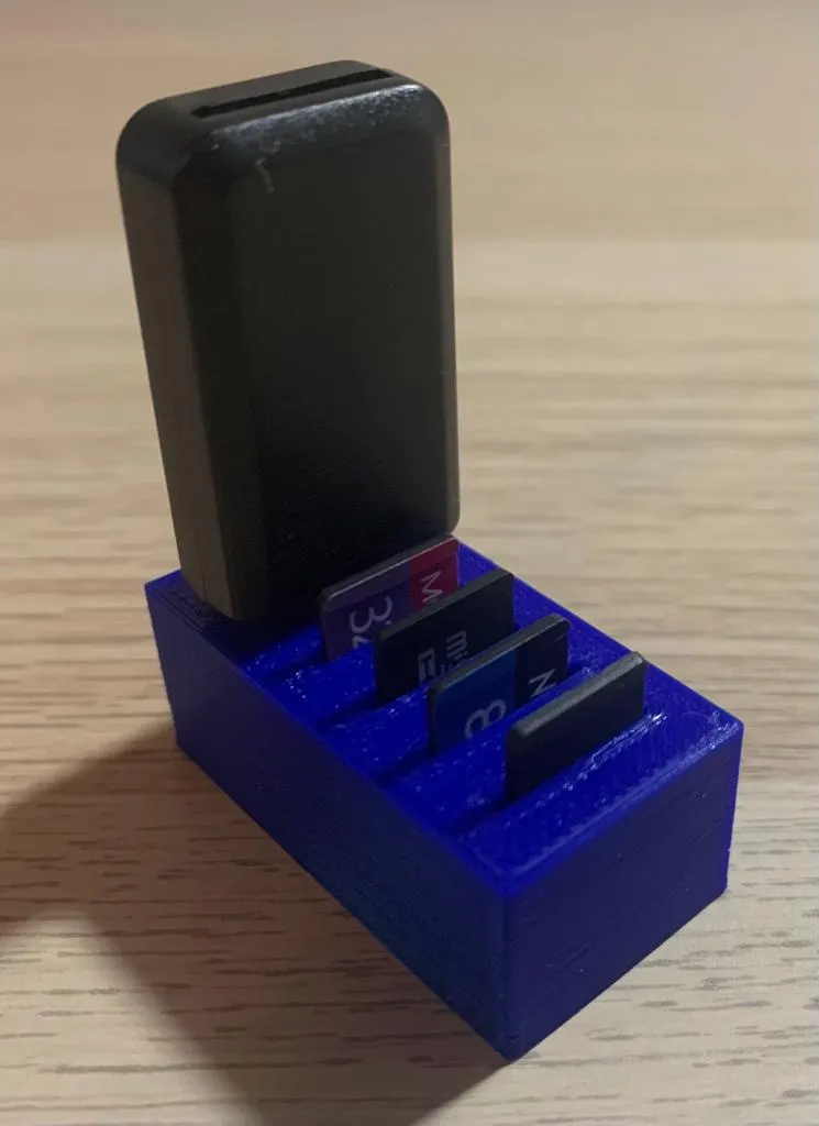 Micro sd and usb holder