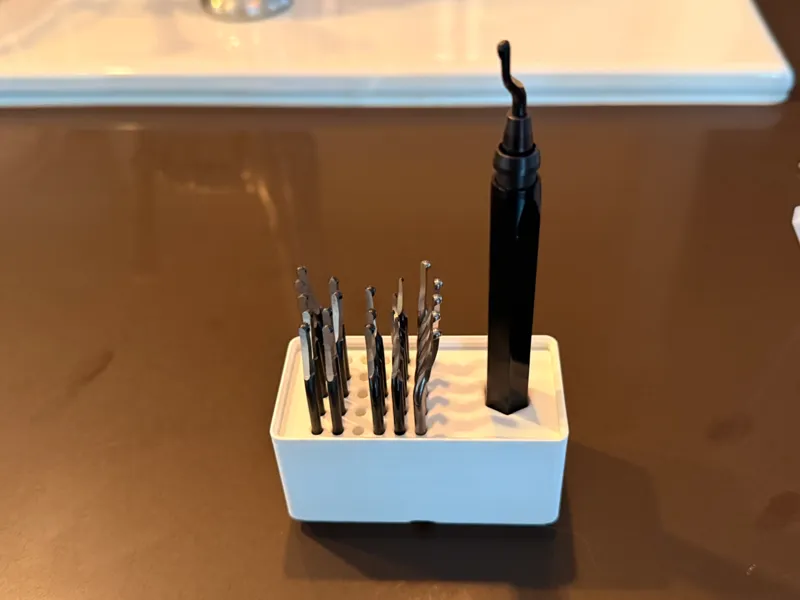 Gridfinity Deburring Tool Holder