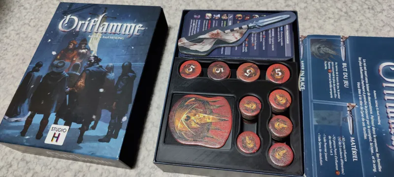 Oriflamme Box Insert