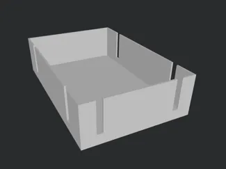 Cyberbrick Module holder for custom car (pt 2)