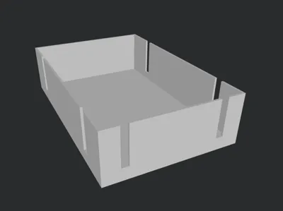 Cyberbrick Module holder for custom car (pt 2)
