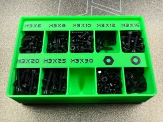 M3 Screw Gridfinity Bin 2x3x4