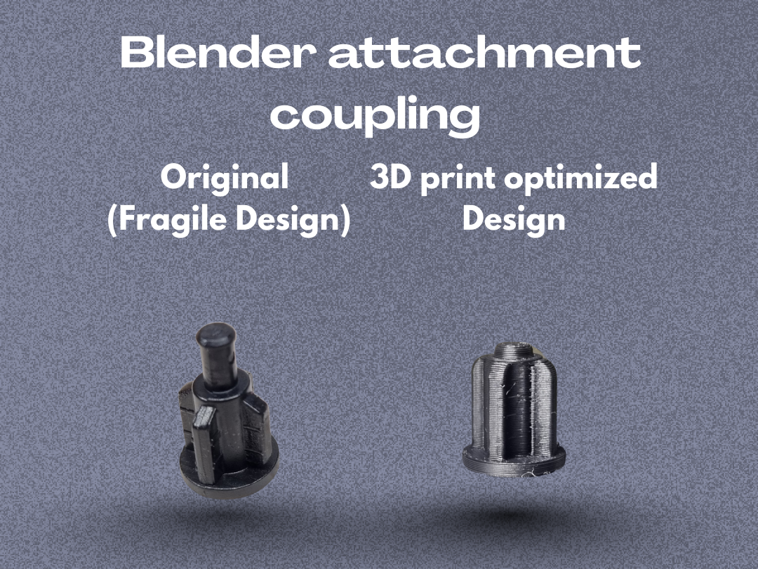 Blender attachment coupling KERCH Lehmann Mozano