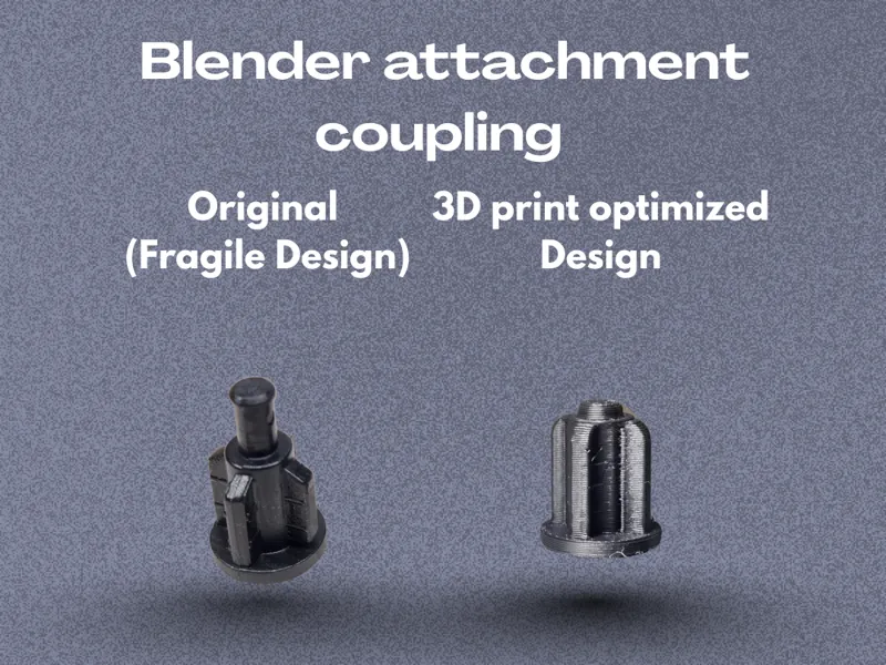 Blender attachment coupling KERCH Lehmann Mozano