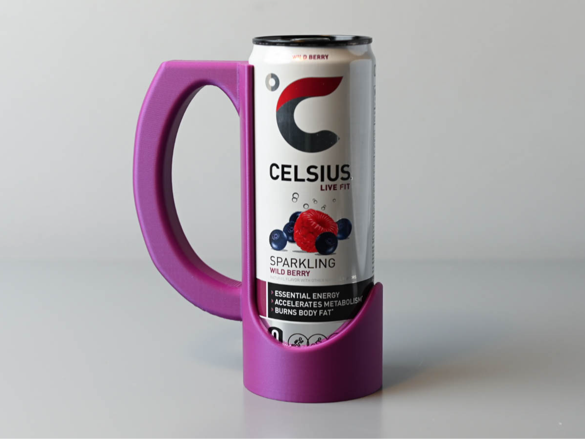Can Handle for Celsius & Alani Energy Drinks 57 mm