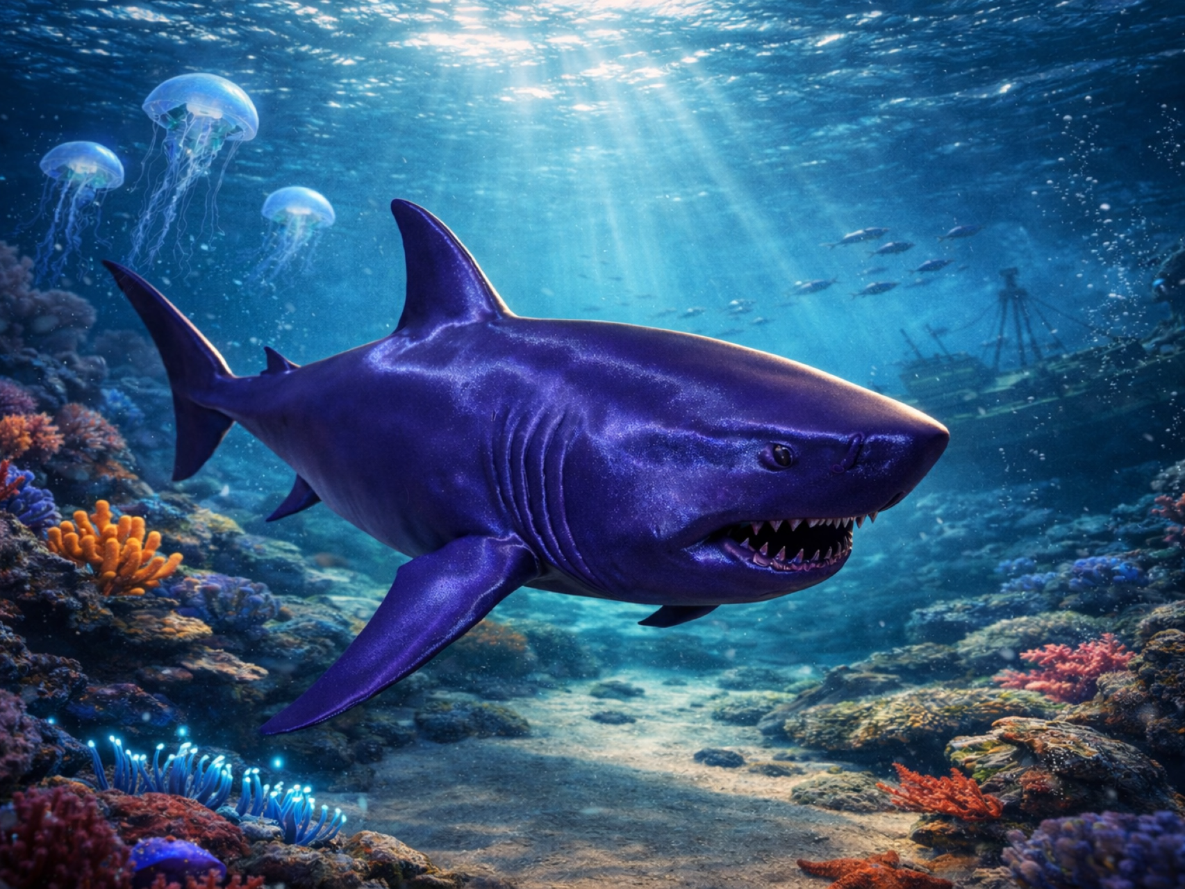 Hai – dekoratives 3D-Modell