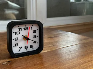 Retro Square Clock