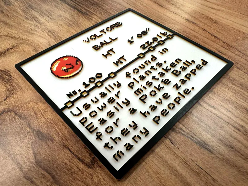 Pokemon Pokedex Voltorb