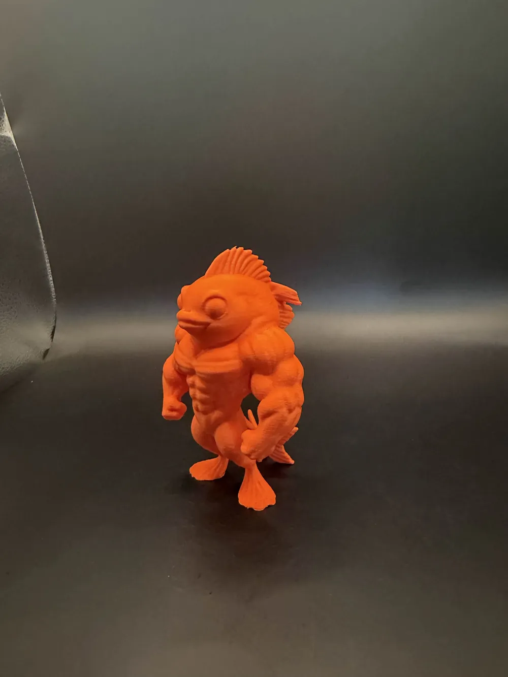 Fish With Big Muscles - Free 3D Print Model - MakerWorld