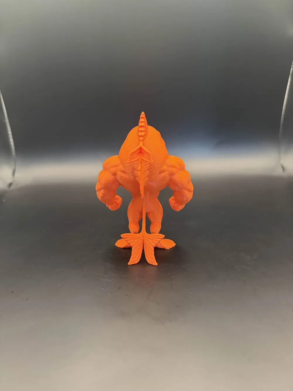 Fish With Big Muscles - Free 3D Print Model - MakerWorld