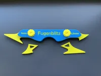 Fugenblitz fertig bemalt