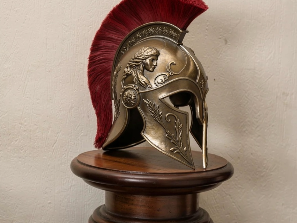 Hoplite helmet