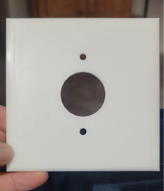30 Amp 2 Gang Cover Plate