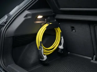 10 Meter Ladekabel E-Auto Halter Kofferraum Hacken