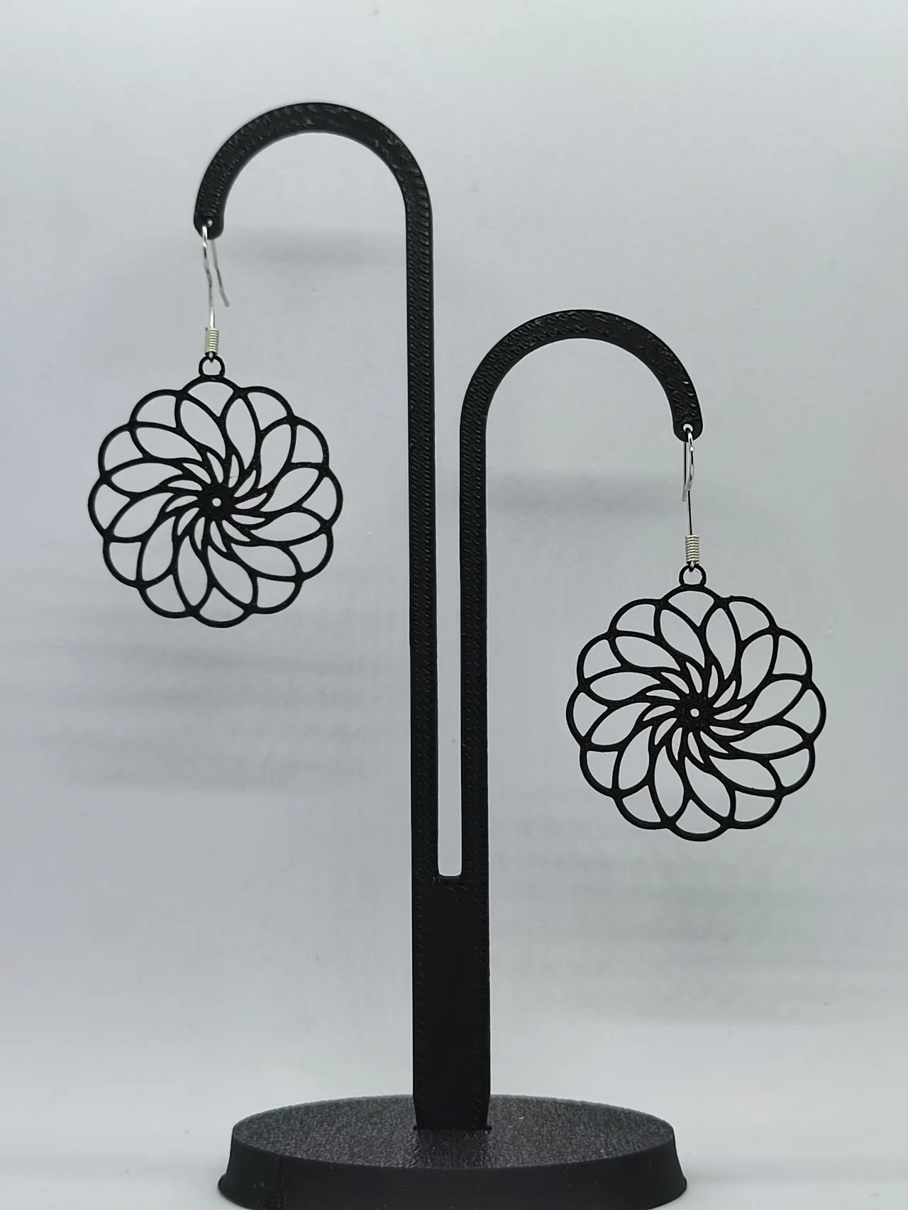 Pendientes Girasol Nocturno view 3