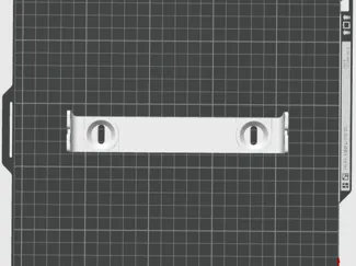 Fritzbox 7590 horizontal Skadis mount