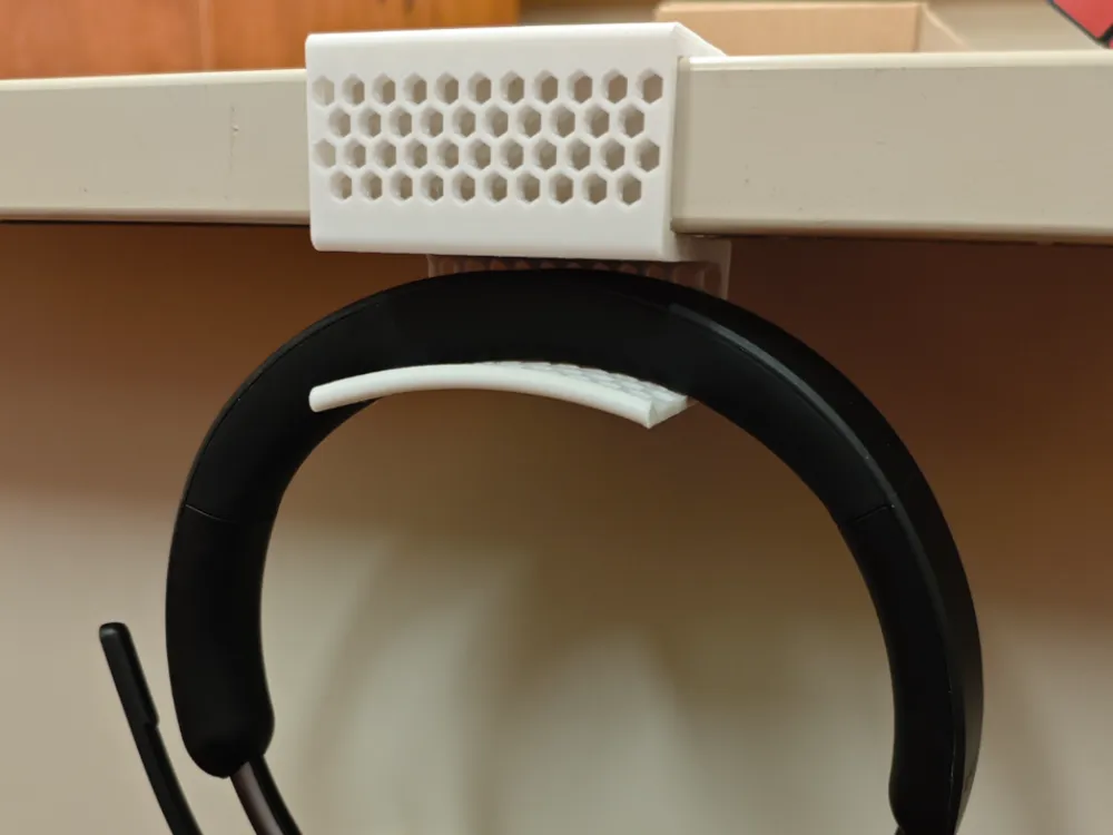 Headphone holder modern Design 18.5 mm by DUNE - MakerWorld