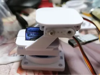 SG90舵机2向云台改良版(SG90 Servo 2-axis Gimbal)