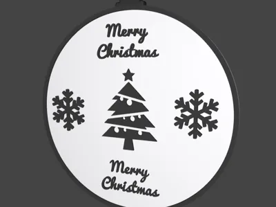 Merry Christmas ornament