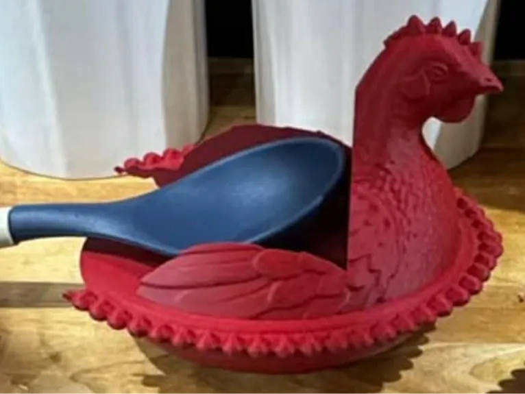 Hen On Nest - Spoon Holder Version V2