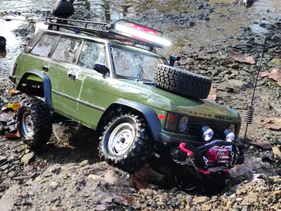 Spare wheel holder hood Crawler SCA1E RangeRove