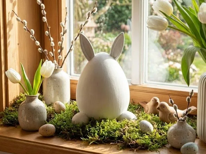 Decorative Easter Bunny - Free 3D Print Model - MakerWorld