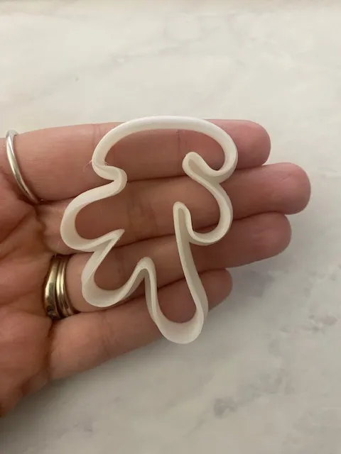 Coral RIGHT - Polymer Clay Cutter