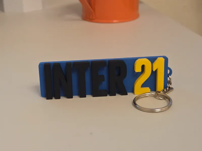 21 SCUDETTO INTER TARGHETTA O PORTACHIAVI - NO AMS