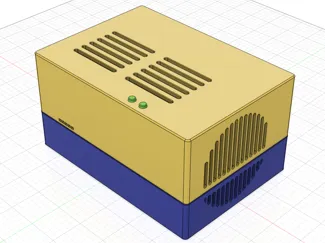 oDroid H3 Case with 2x2.5" Disk + 80mm Side Fan